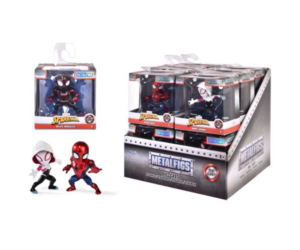 Pókember: Póki és csodálatos barátai prémium fém akciófigura 7cm többféle változatban 1db - Jada Toys