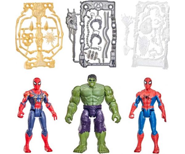 Pókember Vadonatúj nap: ActionVerse Akciófigura 3db-os szett – Hasbro