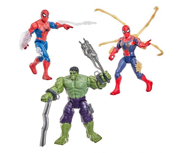 Pókember Vadonatúj nap: ActionVerse Akciófigura 3db-os szett – Hasbro