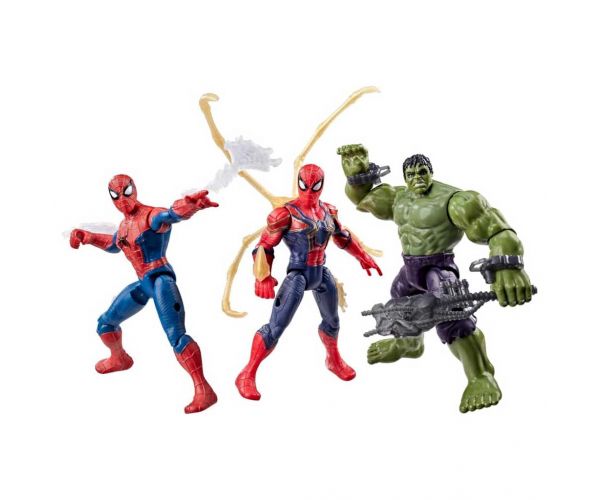 Pókember Vadonatúj nap: ActionVerse Akciófigura 3db-os szett – Hasbro