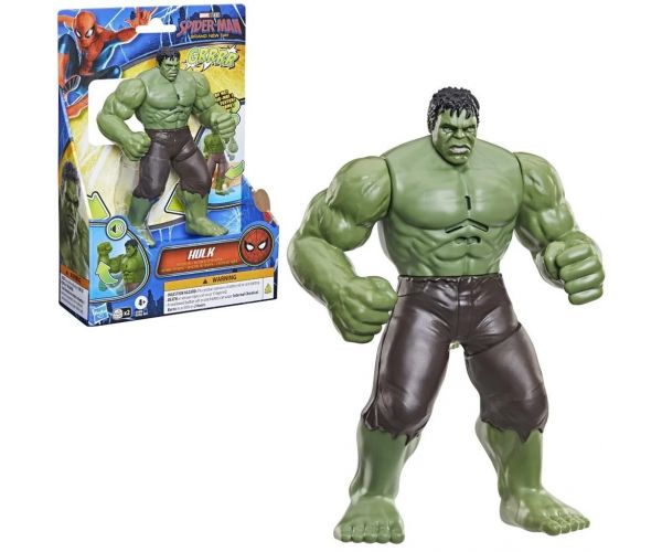 Pókember Vadonatúj nap: Hulk akciófigura hanggal 15cm - Hasbro