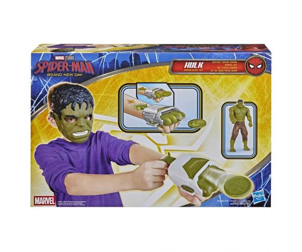 Pókember Vadonatúj nap: Hulk Gamma blast szett – Hasbro