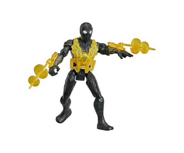 Pókember Vadonatúj nap: Pókember fekete-arany figura kiegészítőkkel 11cm – Hasbro