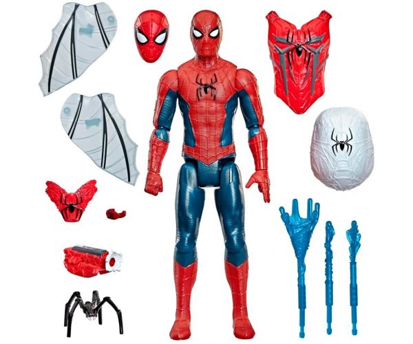 Pókember Vadonatúj nap: Ultimate Web Gear felszerelhető akciófigura kiegészítőkkel 29cm – Hasbro