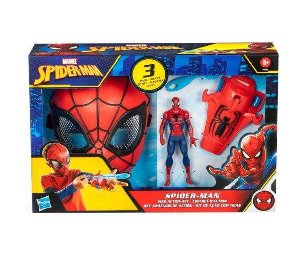 Pókember: Web Action 3db-os játékszett - Hasbro