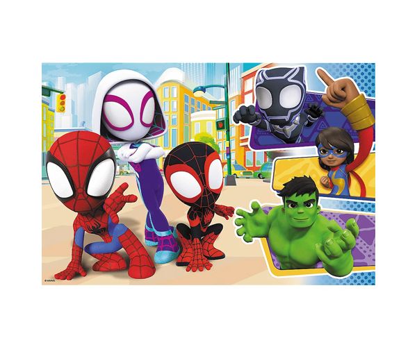 Pókember és barátai 24 db-os Maxi puzzle - Trefl