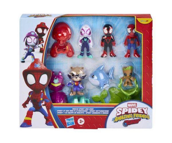 Spidey és csodálatos barátai: Póki és a mentőcsapata játékszett - Hasbro