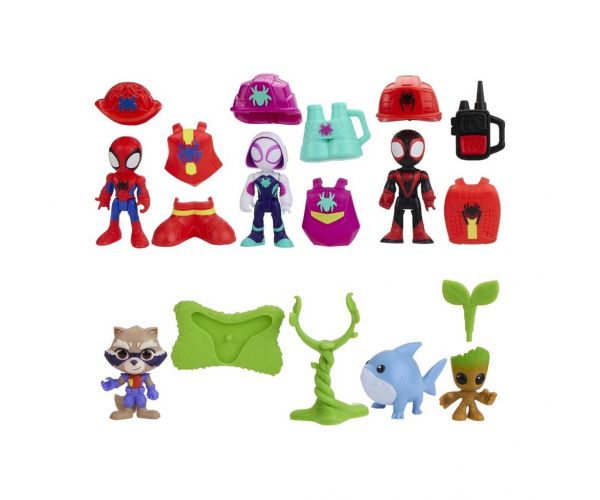 Spidey és csodálatos barátai: Póki és a mentőcsapata játékszett - Hasbro