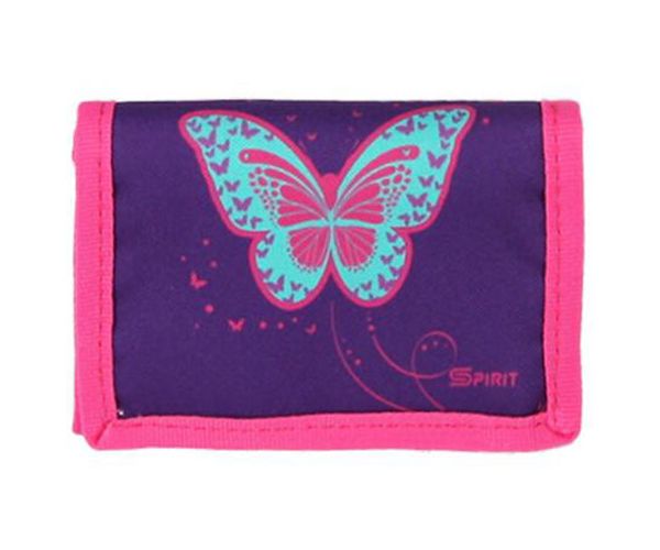 Spirit: Butterfly 3D mintás, LED-es iskolatáska, hátizsák 5db-os szett