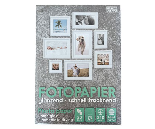Spirit: Fotópapír A4-es méretben 210gr 20db-os