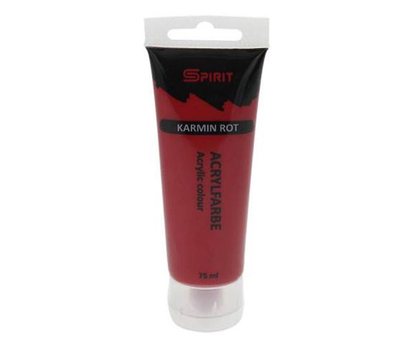 Spirit: Karmazsin vörös akrilfesték 75ml-es