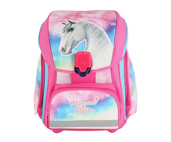 Spirit: Magical Horse 5db-os iskolatáska szett kiegészítőkkel LED fénnyel