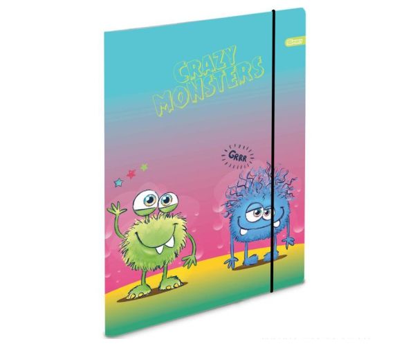 Spirit: Kicsi szörnyek gumis karton mappa A4-es méretben
