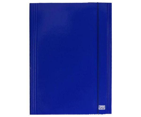 Spirit: Kék karton gumis mappa A4 900g-os