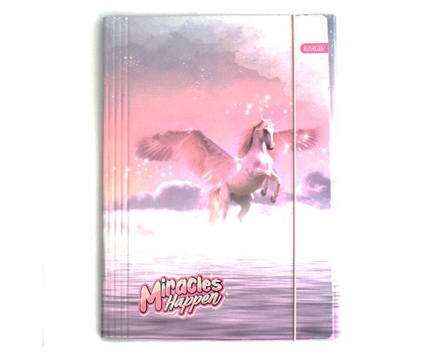 Spirit: Pegazus mintás gumis mappa A/4-es méretben