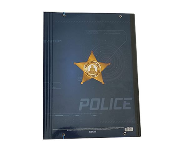 Spirit: Police Lights gumis mappa A/4-es méretben
