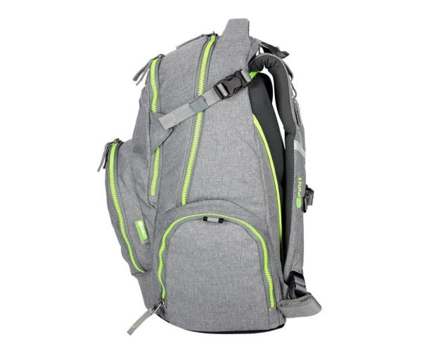 Spirit: Stinger ezüstszürke prémium ergonomikus iskolatáska hátizsák