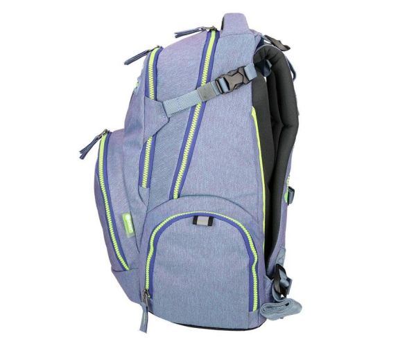 Spirit: Stinger világoskék prémium ergonomikus iskolatáska hátizsák