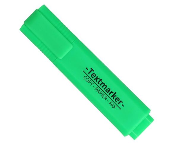 Spirit: Textmarker neon zöld szövegkiemelő 1-4mm-es vágott heggyel