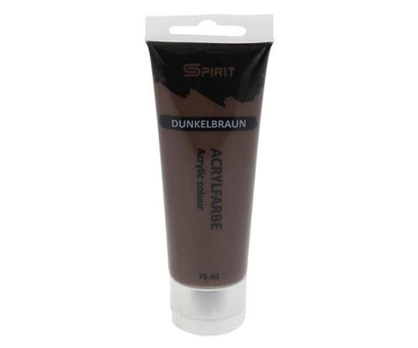 Spirit: Sötétbarna akrilfesték 75ml-es