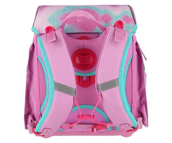 Spirit: Unikornis 3D mintás ergonomikus 5db-os iskolatáska szett LED-es világítással 34x22x41cm