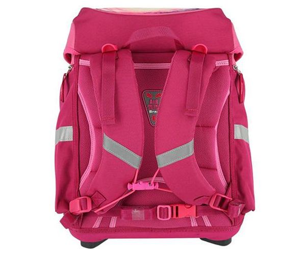Spirit: Mágikus unikornis 3D mintás ergonomikus 5db-os iskolatáska szett LED-es világítással 34x22x41cm