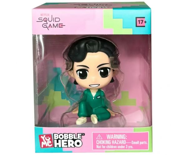 Sqiud Game Bobble Hero Seong Gi-Hun figura 7 cm