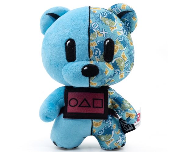 Squid Game DZNR Blue Bear plüss figura Join the Game kiadás 18cm