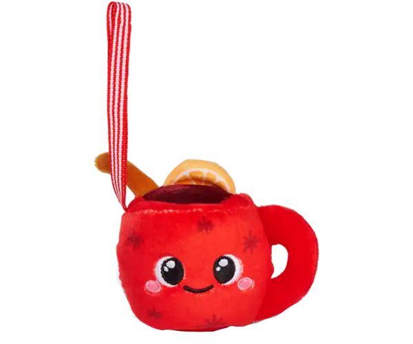 Squeezlings: Karácsonyi plüssfigura akasztóval többféle változatban 1 db - Simba Toys