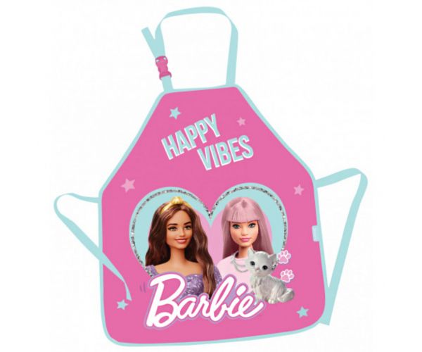 St.Right Barbie Happy Vibes rózsaszín kötény