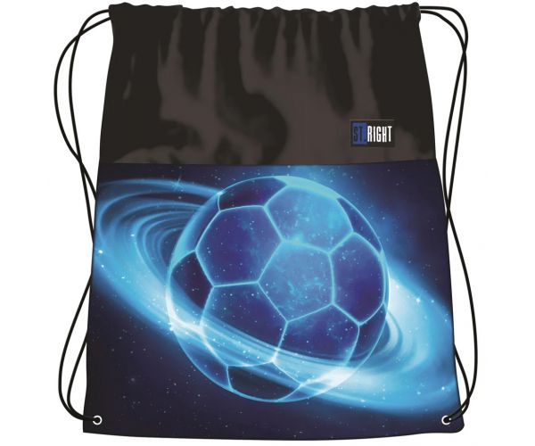 St.Right Cosmic Soccer tornazsák, sportzsák 34x43cm