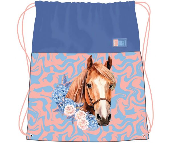 St.Right Romantic Horse lovas tornazsák, sportzsák 34x43cm