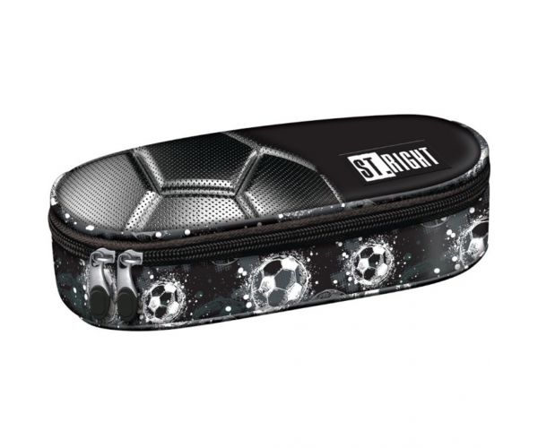 St.Right Silver Goal ovális tolltartó PC01 23x9,5x6cm