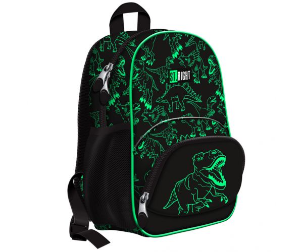 St.Right T-Rex dinoszaurusz mintás kis méretű ergonomikus iskolatáska, hátizsák BP-70