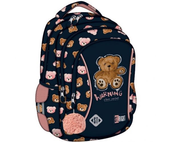St.Right Teddy Bear macis iskolatáska, hátizsák BP26 39x27x17cm