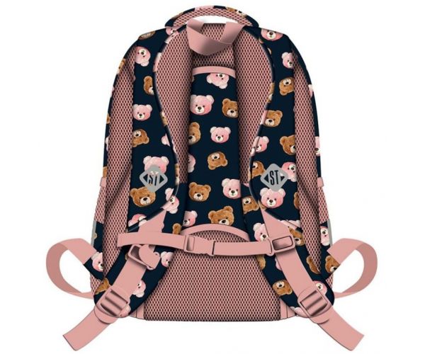 St.Right Teddy Bear macis iskolatáska, hátizsák BP58 40x28x18cm