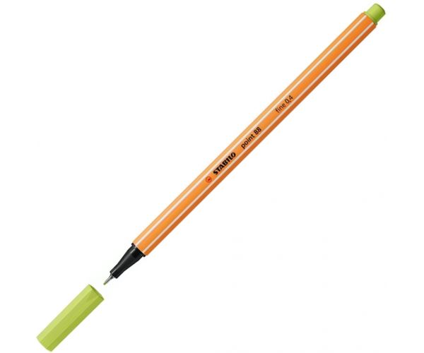 Stabilo: Point 88 tűfilc 0,4mm lime zöld színben