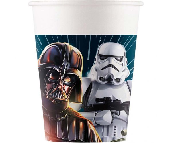 Star Wars 8 db-os papírpohár szett 200ml
