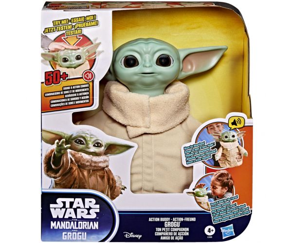 Star Wars: Action Buddy Grogu interaktív plüss figura – Hasbro