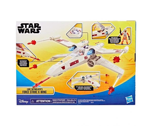 Star Wars: Epic World of Action Luke Skywalker erőcsapás X-szárnyúja - Hasbro