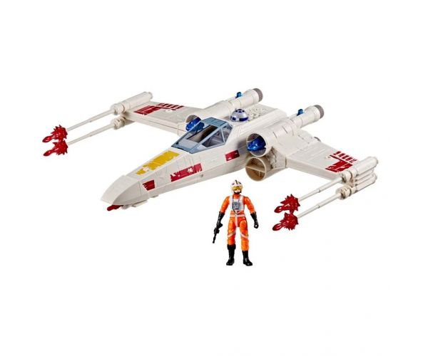 Star Wars: Epic World of Action Luke Skywalker erőcsapás X-szárnyúja - Hasbro