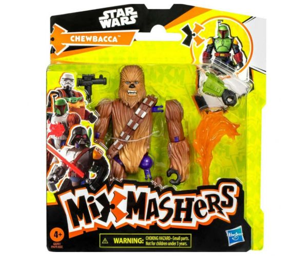 Star Wars: Mix Mashers Chewbacca figura szett kiegészítőkkel – Hasbro
