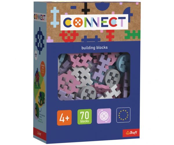 Connect 70db-os építőjáték - Trefl