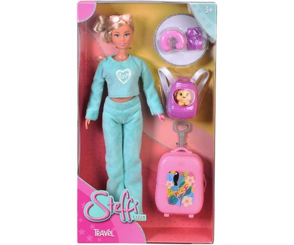 Steffi Love: Utazó Steffi baba játékszett - Simba Toys