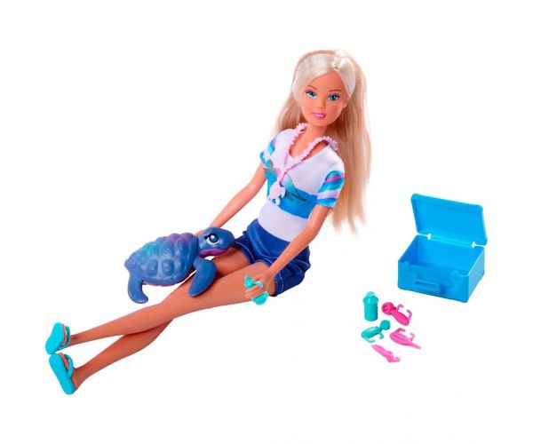 Steffi Love: Ocean Care Állatgondozó Steffi baba játékszett - Simba Toys