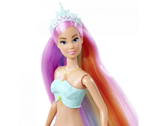 Steffi Love: Steffi mágikus szivárvány sellőbaba világító uszonnyal - Simba Toys