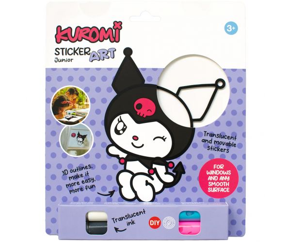 Sticker Art: Hello Kitty színezhető matrica szett többféle 1db - Comansi