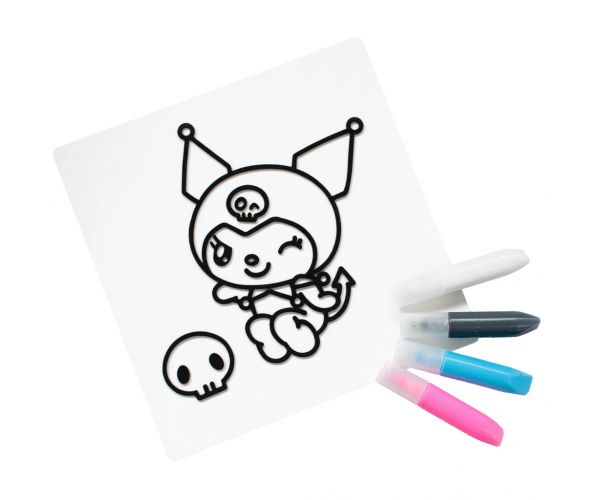 Sticker Art: Hello Kitty színezhető matrica szett többféle 1db - Comansi