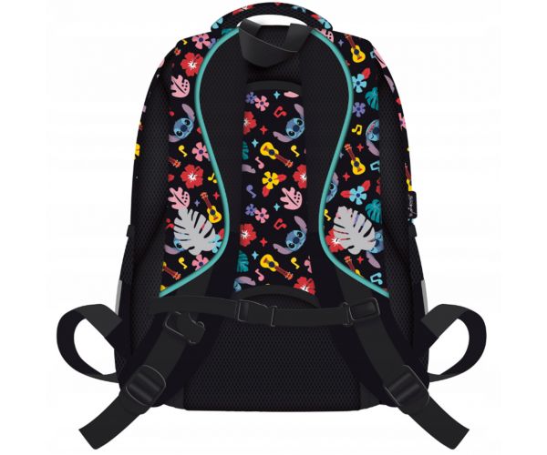 Stitch black aloha iskolatáska, hátizsák BPL58 40x29x19cm