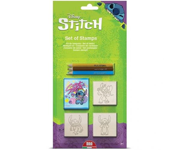 Stitch nyomda szett ceruzákkal - Multiprint